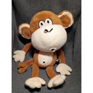 Bobby Jack Monkey 16" Plush Brown Tan